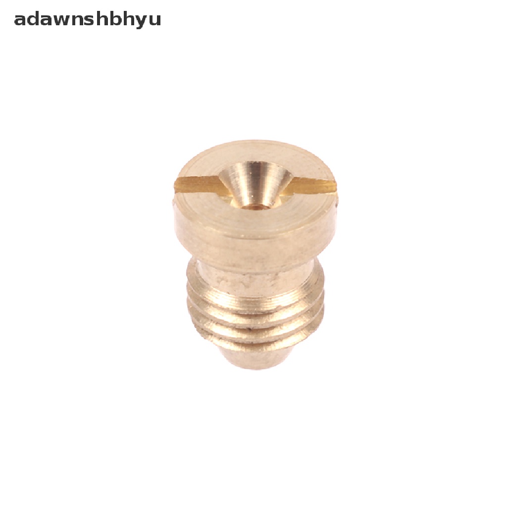 Adawnshbhyu 1mm/1.3mm Foam Cannon Orifice Nozzle Tips Drat Nozzle Untuk Snow Foam Lance ID