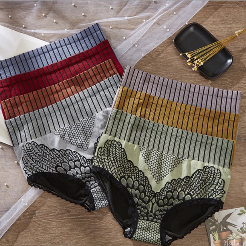 CELANA DALAM HIGH WAIST SEAMLESS DALAMAN PEMBENTUK TUBUH UNTUK WANITA IMPORT