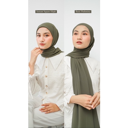 Bymeldev Premium Instant Square Hijab
