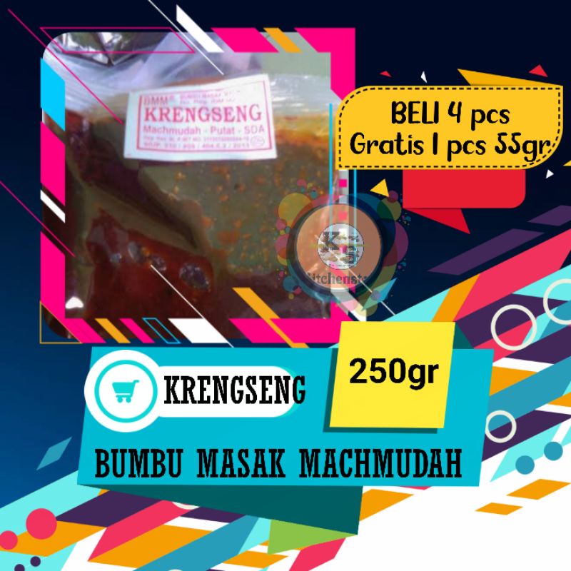 

BUMBU MASAK MACHMUDAH 250gr KRENGSENG