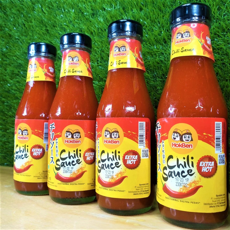 

Chili Sauce Hokben 200ml / Sambal Hokben / Extra Hot / Halal