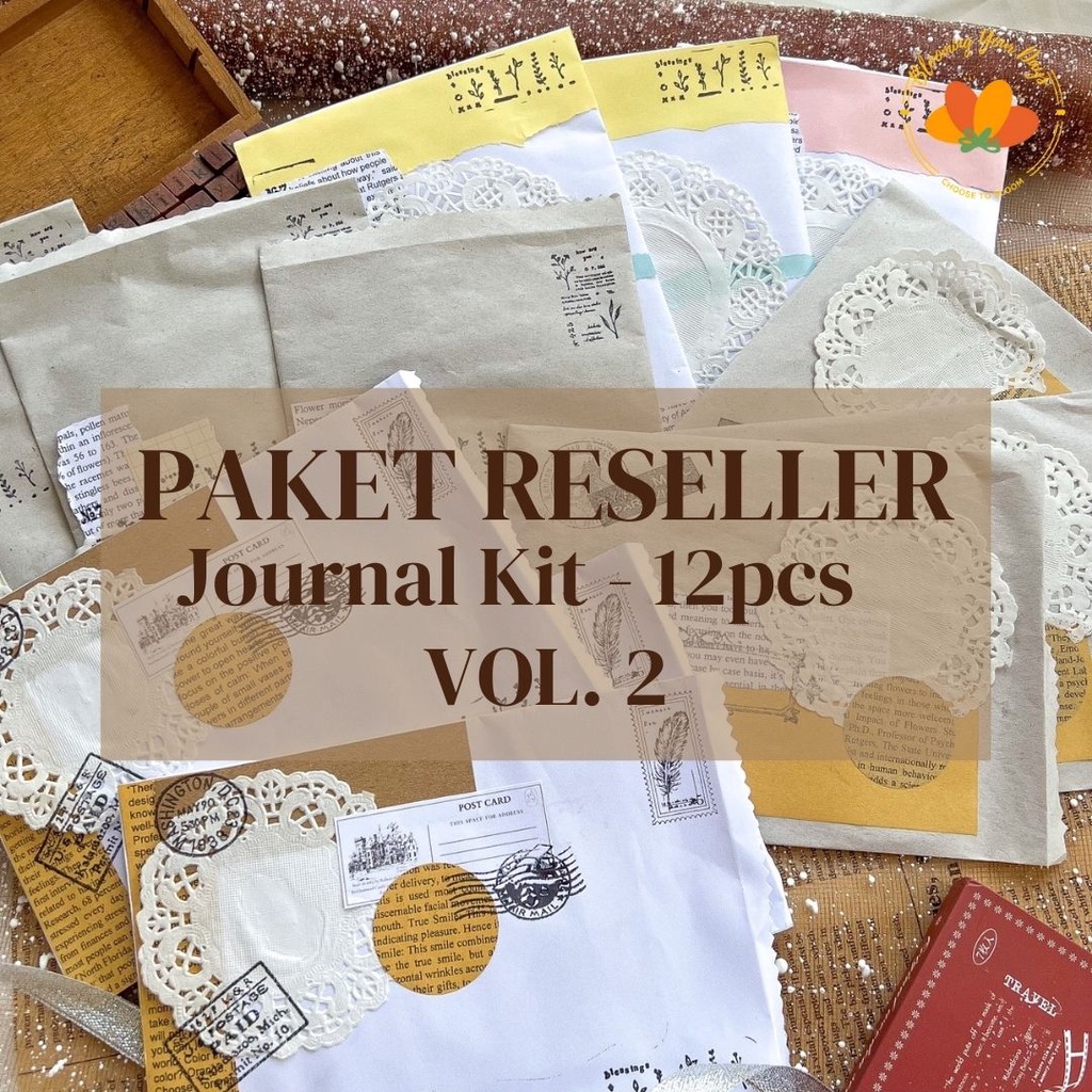 

Bloomingyourdays paket reseller journal kit 12pcs vol. 1