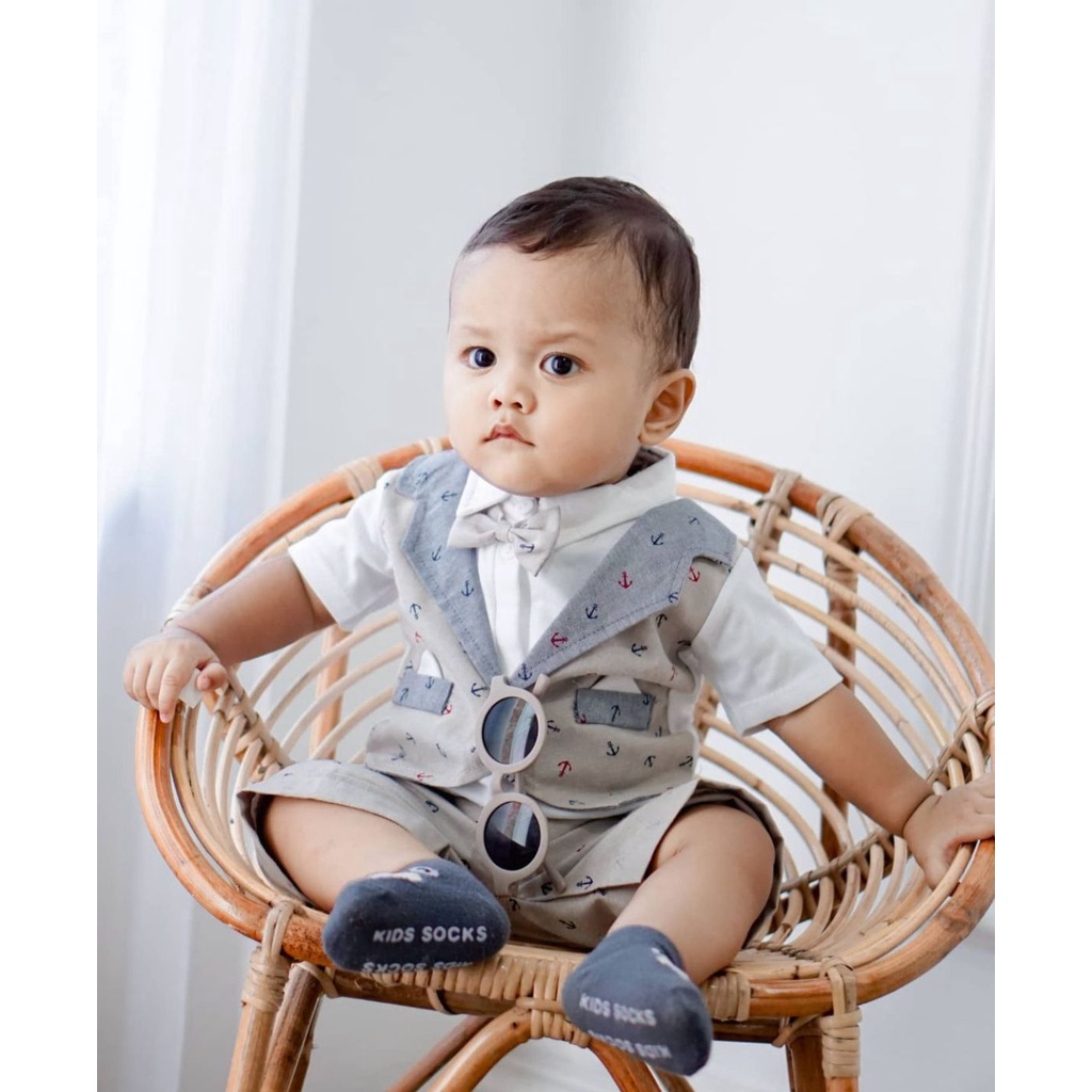 asli import MR JOHN / MR. LUC TUXEDO SUIT kemeja baju celana jas pesta anak bayi laki laki cowo terlaris murah