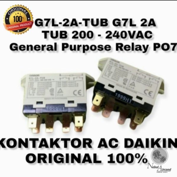 Terbaru Kontaktor Relay AC daikin original 100 Murah