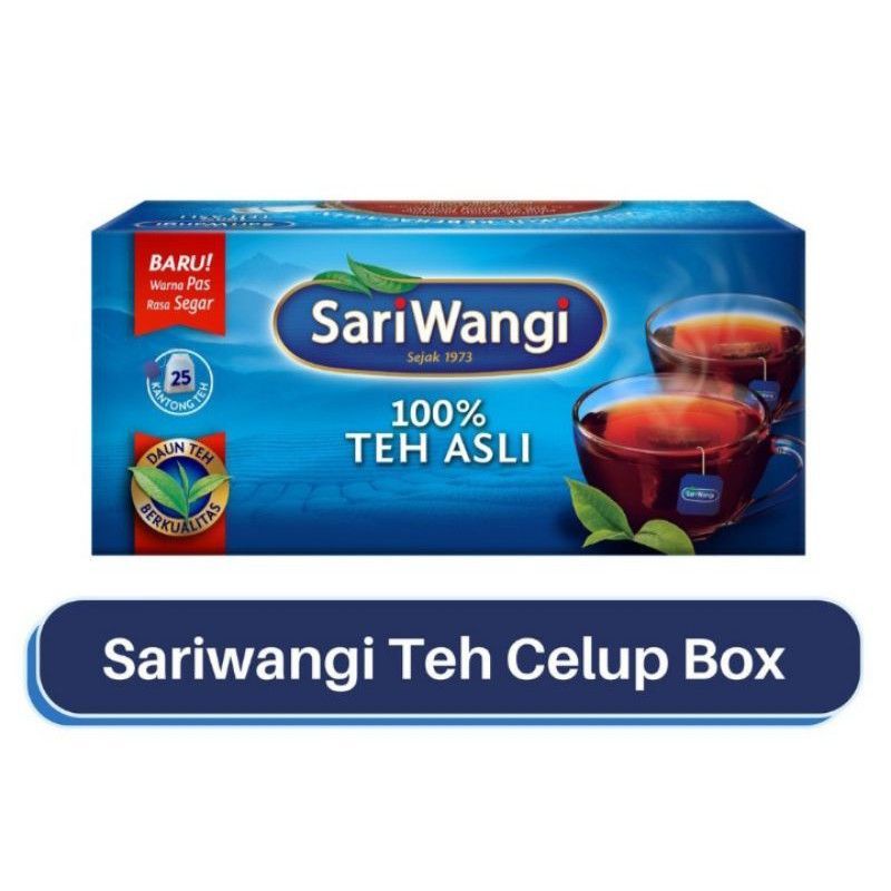 

SARIWANGI TEH ASLI CELUP ISI 25