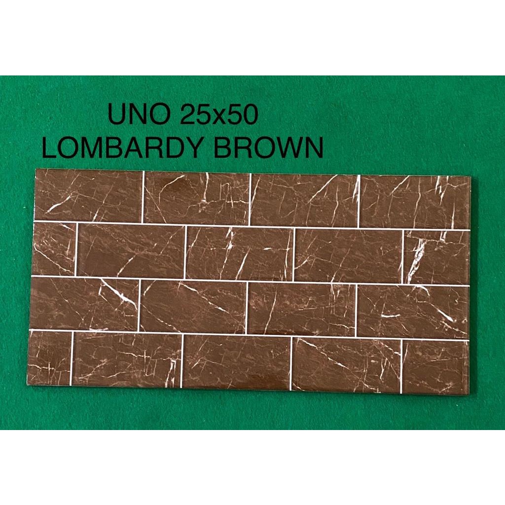 Keramik Uno 25x50 Lombardy Brown