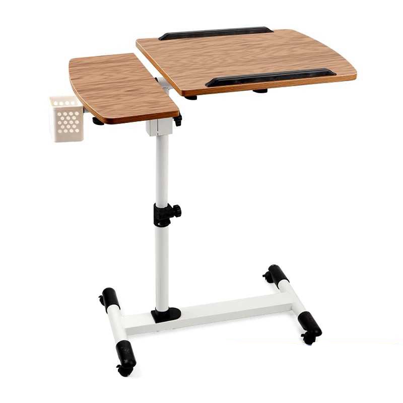LOVOL Meja Laptop Lipat Portable Rotate Standing Desk Telescopic for Bed - C02Y - Brown - 7RTB0HBR