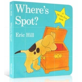 

Original restok Where is Spot/lift the flap/buku import /hide and seek
