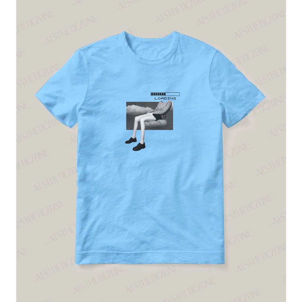 Waitting Kaos Aesthetic design pria wanita