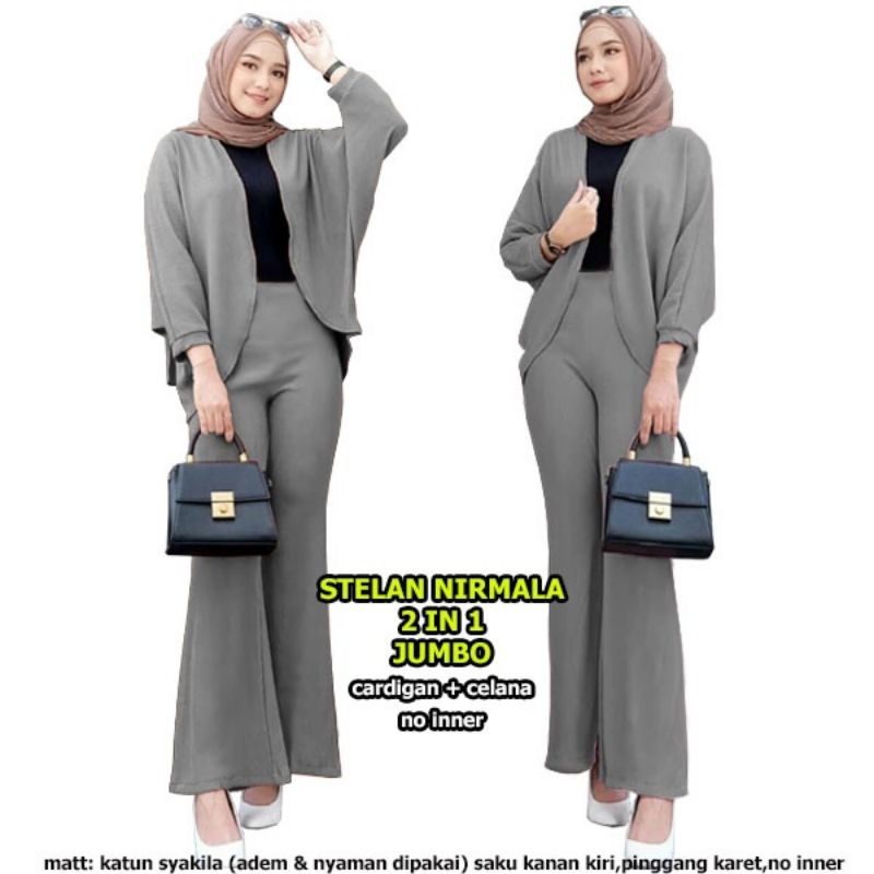 STELAN NIRMALA Jumbo Pakaian wanita B1-Love 7672-8077(XL,XXL)