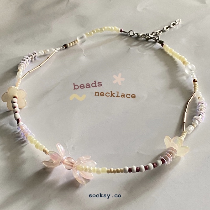 Nudish Beads Necklace | Necklace Beads | Kalung Manik | Kalung Korea | Kalung Wanita