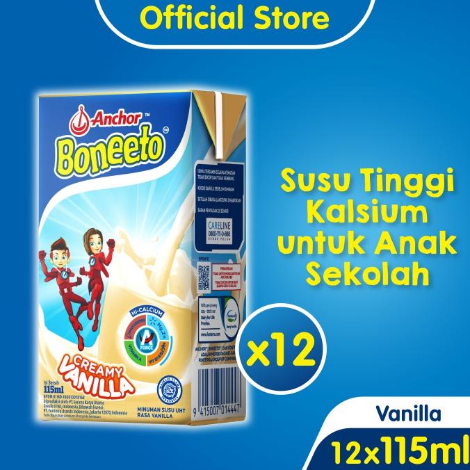 

Anchor Boneeto UHT Creamy Vanilla 115ml - 12 Pcs