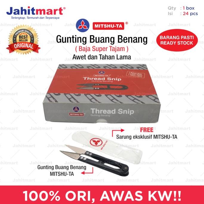

[BISA COD] Gunting Benang - MITSHU-TA Box