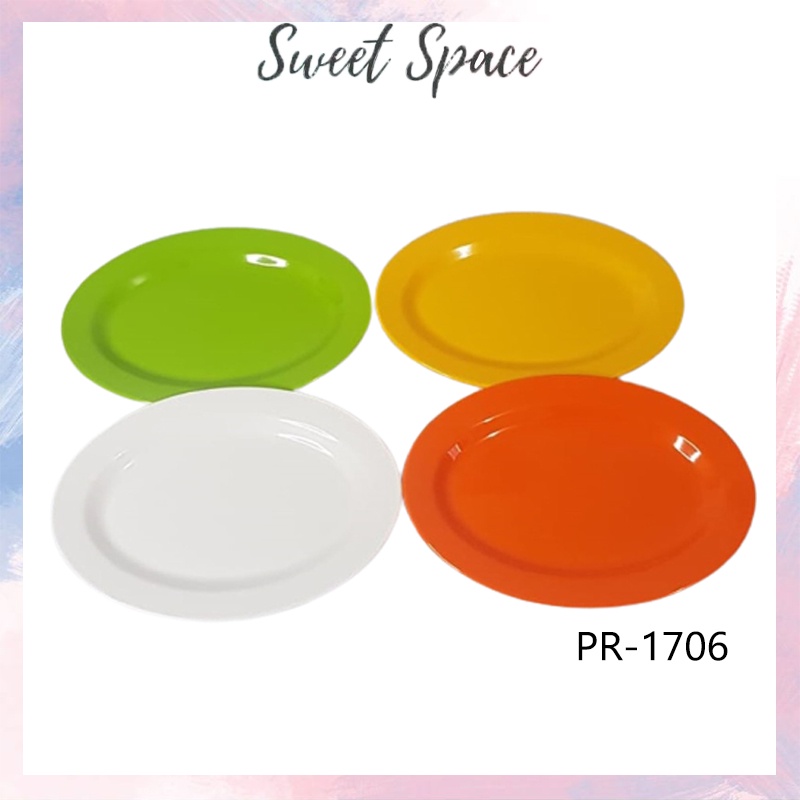 PIRING MELAMIN PIRING OVAL DATAR PIRING SAYUR PR-1706 [SWEETSPACE]