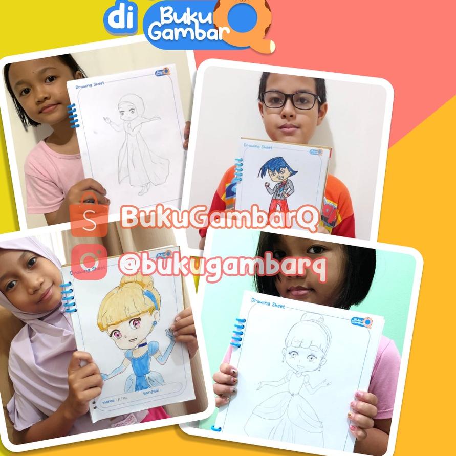 

Recommended Buku Belajar Menggambar Karakter Princess - BukuGambarQ buku 5 - Seri Princess Cinderella***