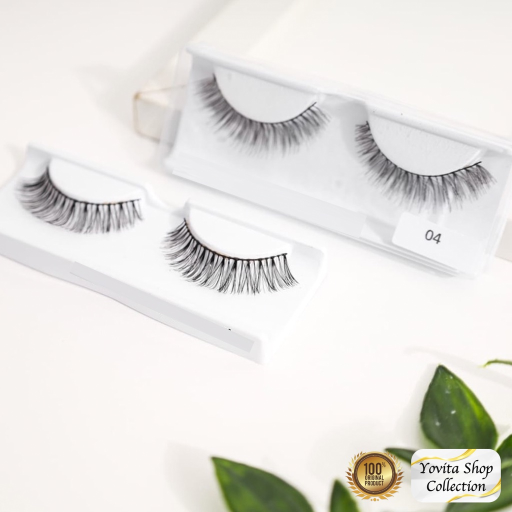 Bulu Mata Palsu Natural Fake Eyelash Handmade Premium