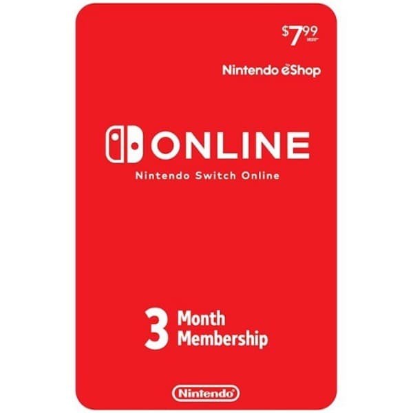 Nintendo Switch Online 3 Month Bulan USA US America Amerika eShop