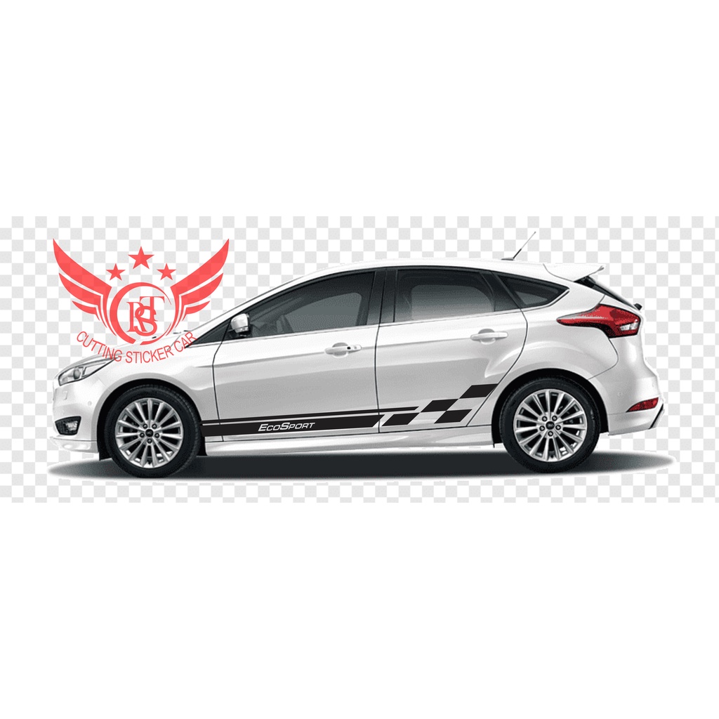 cutting sticker mobil ecosport cutting sticker mobil ford ecosport focus fiesta all tipe