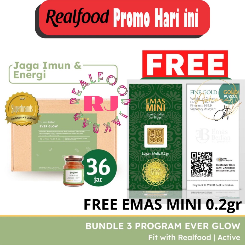 

Realfood Ever Glow Free Gift