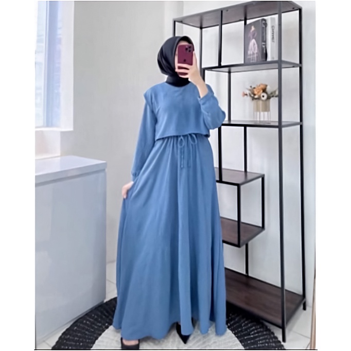 GAMIS GLENCA MAXY DRESS CRINGKEL AIR FLOW