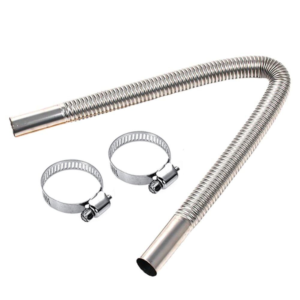 Lanfy Pipa Knalpot Tabung 1PC Konektor Pemanas Parkir Pemanas Tabung Aksesoris Stainless Steel Bagian Pemanas Air Heater Pipe