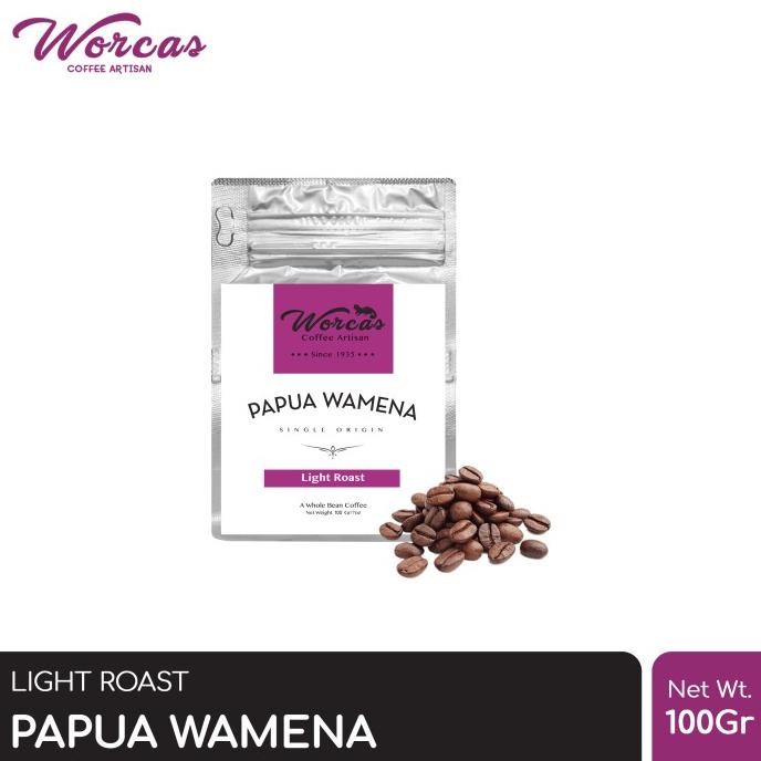 

Baru - Kopi Arabica Papua Wamena 100 Gram Light Roast (Biji/Bubuk) ,,