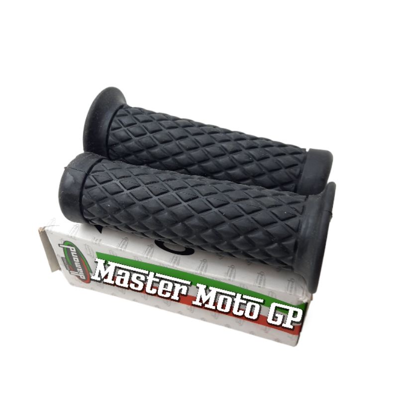Grip wajik diamond Lokal  Grip wajik oriete classic caferacer Grip diamond wajik scoopy fino vespa beat vario150 scooter handfat handgrip variasi motor