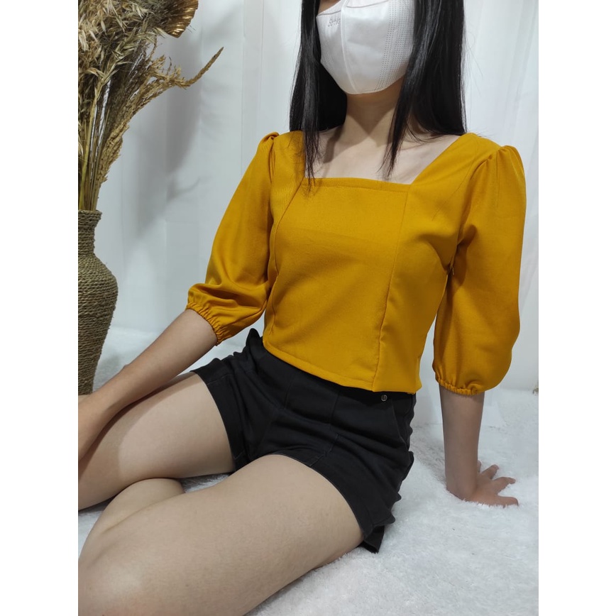 BDG_STYLE (COD) CROP ALICE / ATASAN CROP WANITA TERBARU