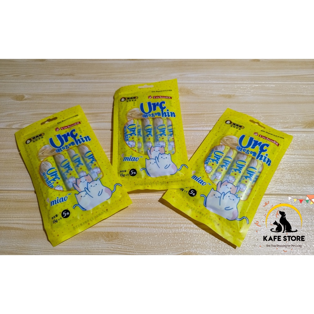 Snack Kucing Urchin isi 5pc