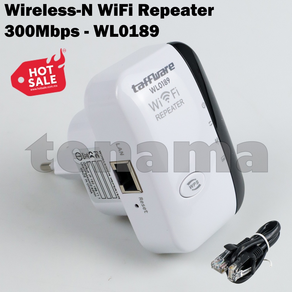 Wireless-N WiFi Repeater 300Mbps WiFi 802.11b/g/n