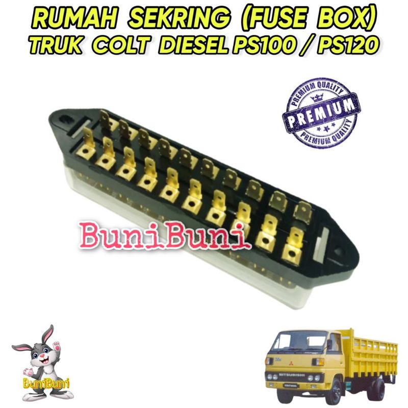 Fuse Box / Rumah Sekring Sikring Untuk Truk Colt Diesel PS100 PS120 Lama