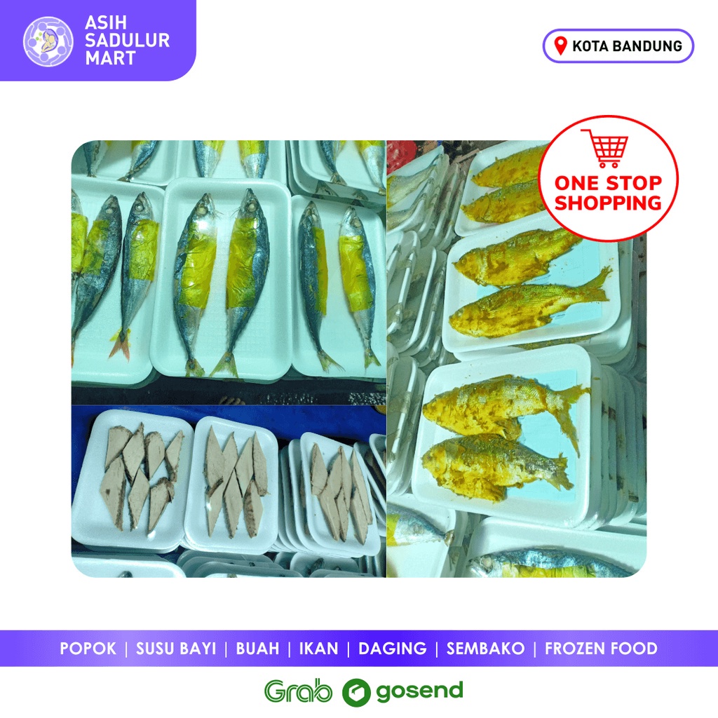 Ikan Salam Salem / Bandeng 2pcs / Tongkol 250gr Promo Ikan Bandung