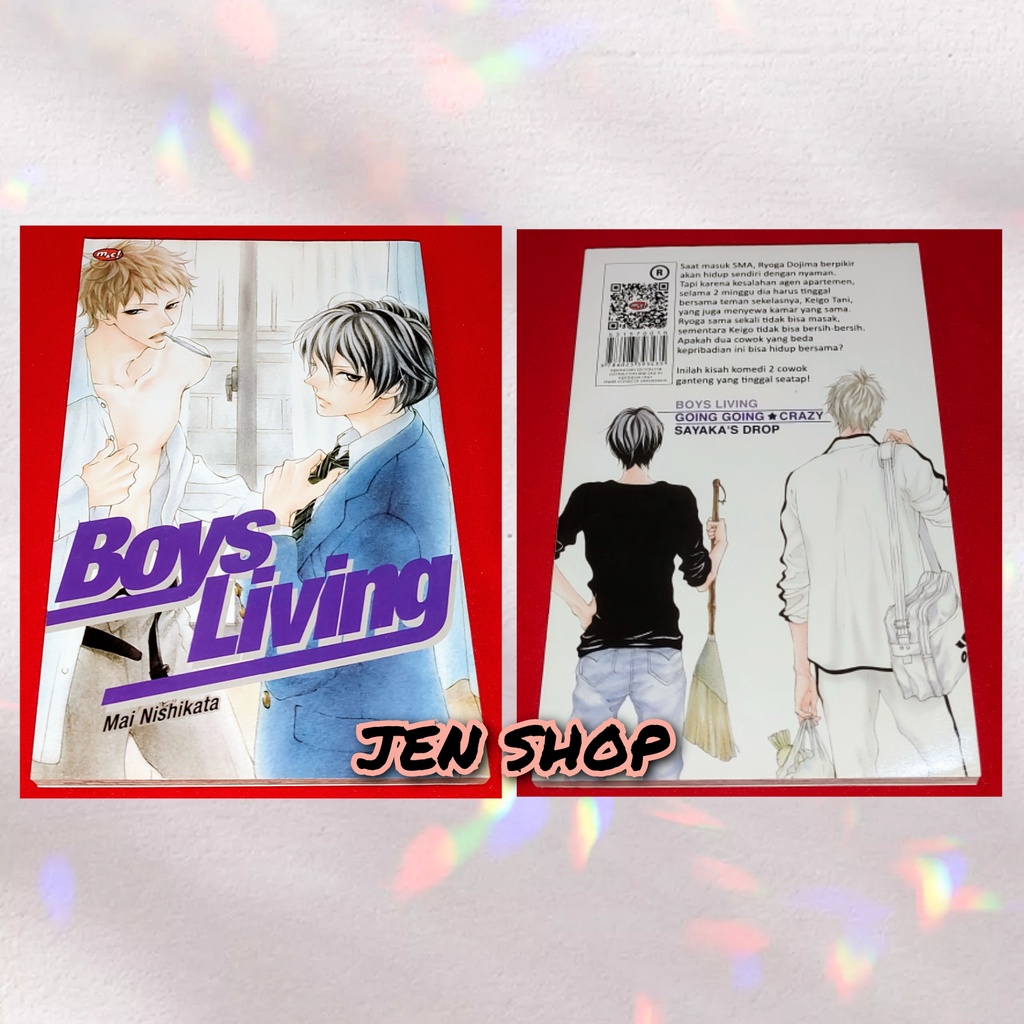 Buku Komik Lepasan Bekas Murah Boys Living oleh Mai Nishikata