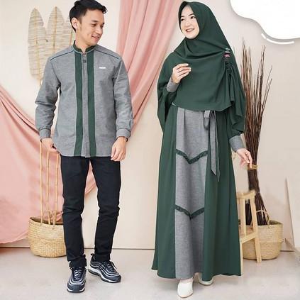 Terbaik GAMIS COUPLE ASOKA COUPLE BAJU GAMIS MUSLIM SYARII PLUS KEMEJA MUSLIM LENGAN PANJANG