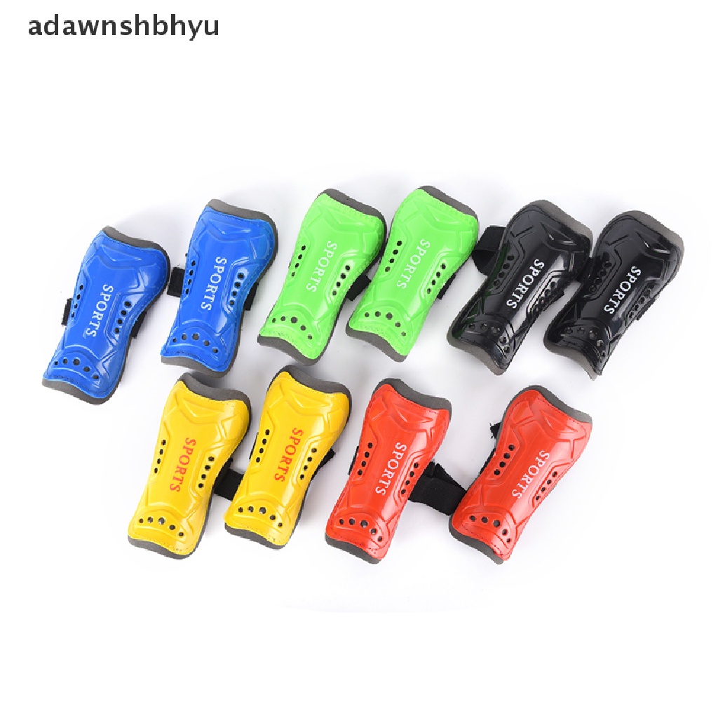 Adawnshbhyu 1pasang Kids Anak Lembut Football Shin Pads Pelindung Sepak Bola Olahraga Kaki Skin Guard Protector ID