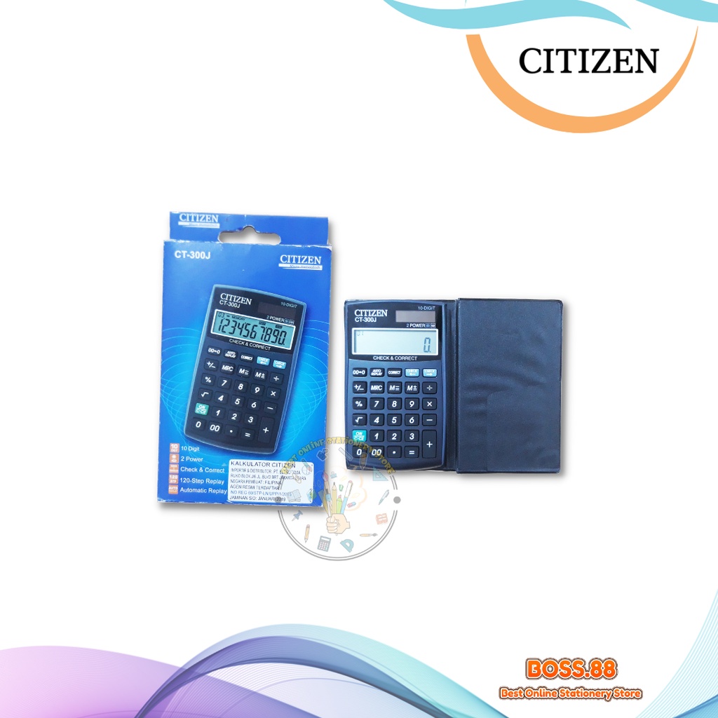 

CALCULATOR / KALKULATOR CITIZEN CT 300J