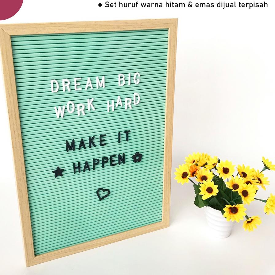 

ㅛ [TERMURAH] Papan Nama Bayi / Letter Board Kekinian SmileGirl 40x28 ➤