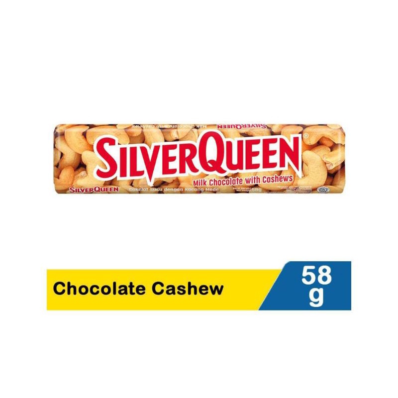 

HALAL Silverqueen Cashew 58 gr
