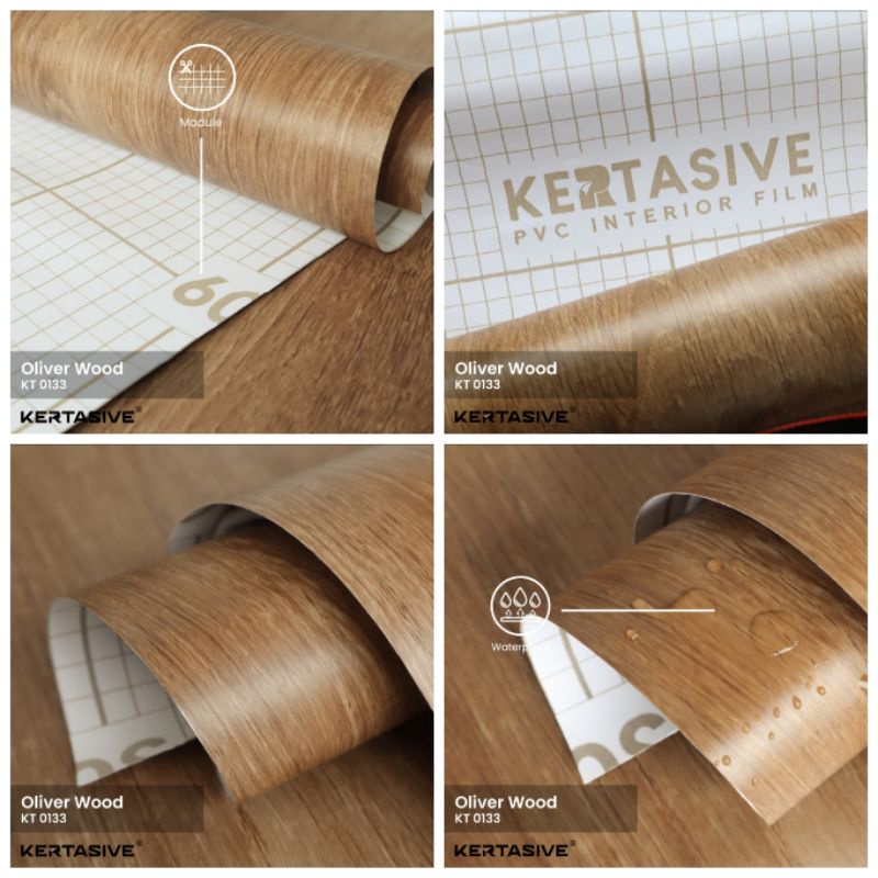 KERTASIVE PVC -OLIVER WOOD L122CM