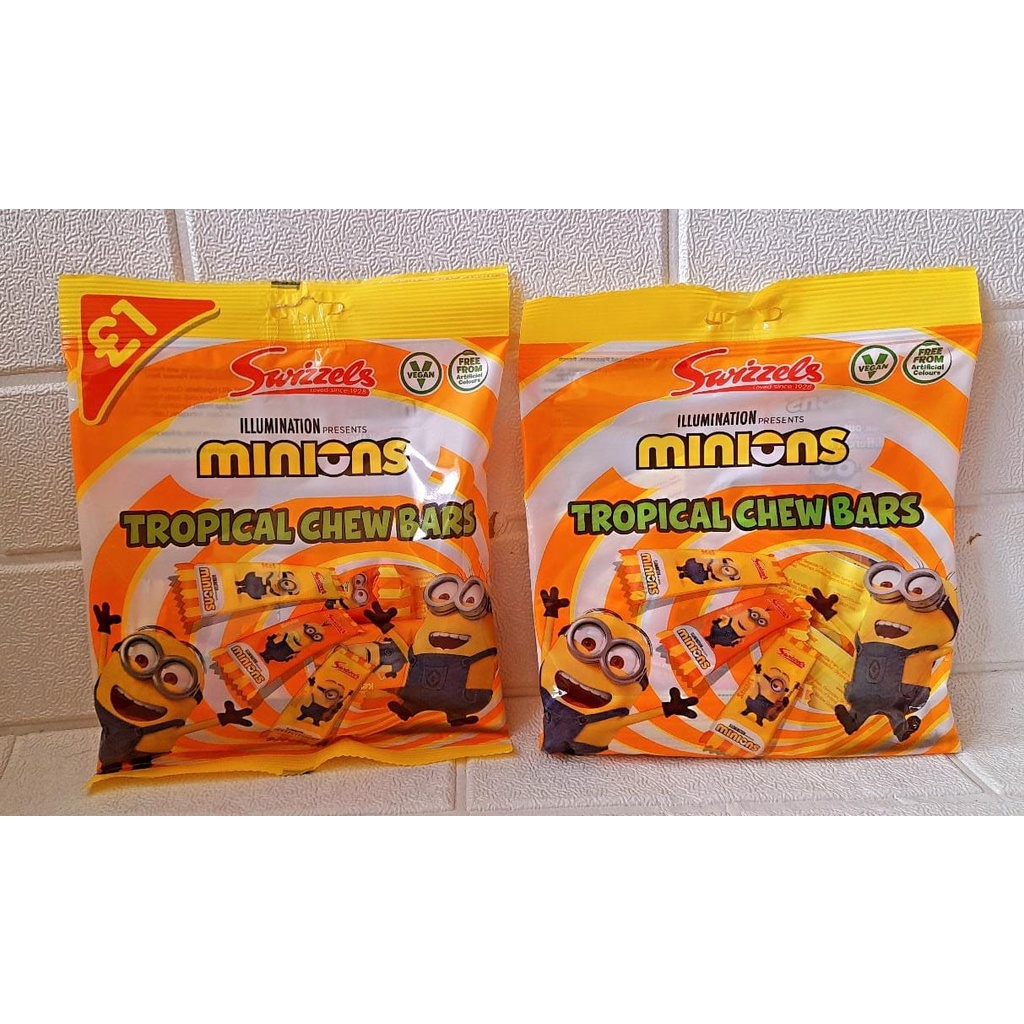 Swizzels Minion Tropical Chew Bars