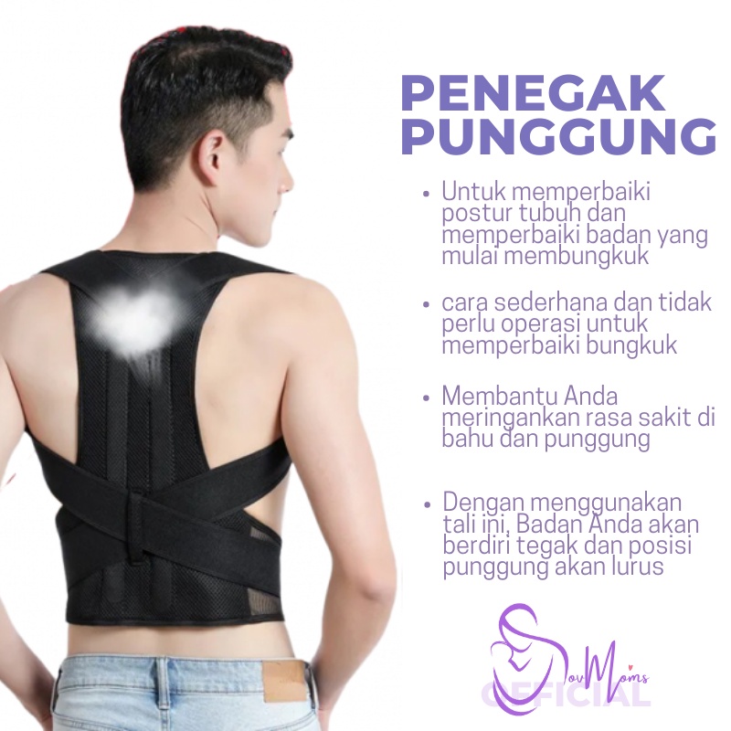 Sabuk Punggung Anti Bungkuk Korset Kesehatan Posture Pain Need Help Corrector Besar 2021 Alat Terapi