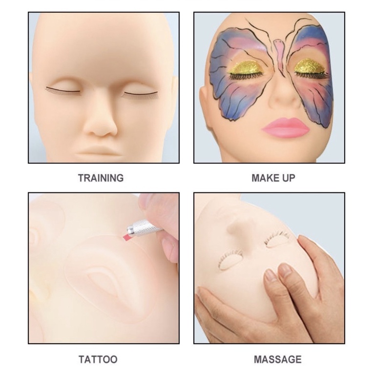 Mannequin Heads Practice For Eyelash Extansion