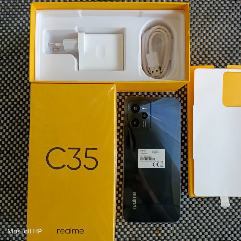 Realme C35 4/128 Second Fullset Ori