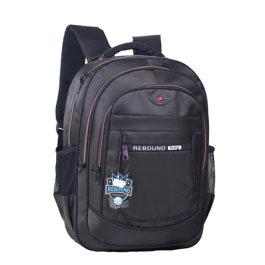 Ransel Rebound Sport Coklat Tas Gendong Cowok Dewasa SMP SMA Kuat Bagus Berkualitas