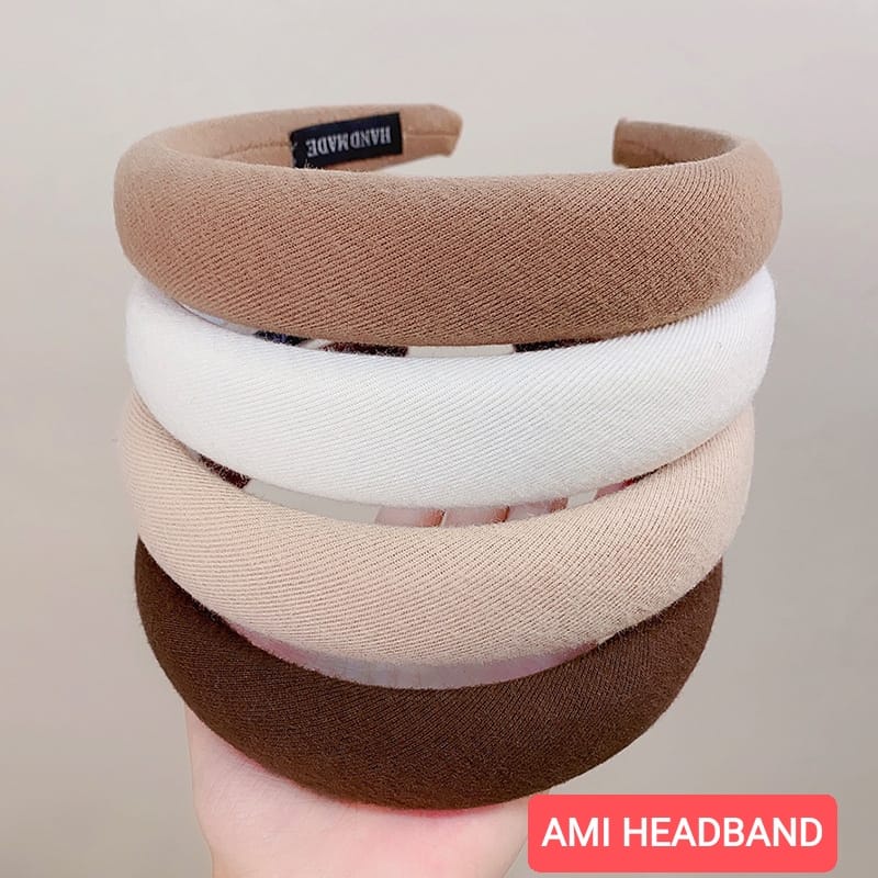 AMI HEADBAND BANDO FASHION KOREA WANITA AKSESORIS RAMBUT PERNAK PERNIK