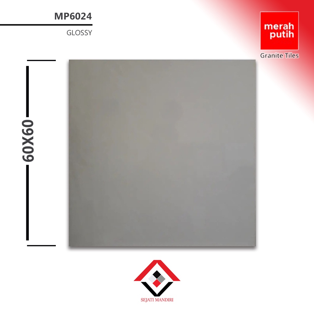 granit 60x60 - motif cream corak - merah putih mp6024