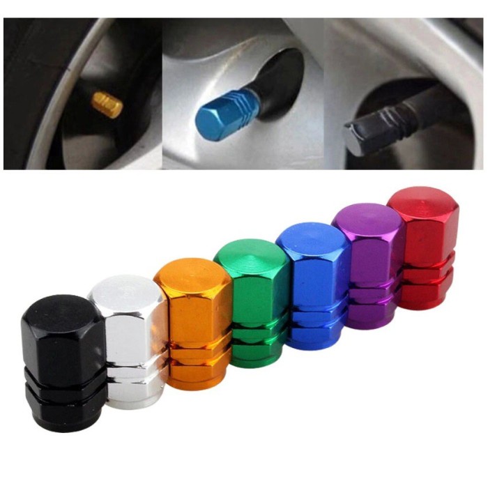 Tutup Pentil Sepeda Cop Ban Biasa Motor Mobil Pompa Dalam Roda Cup