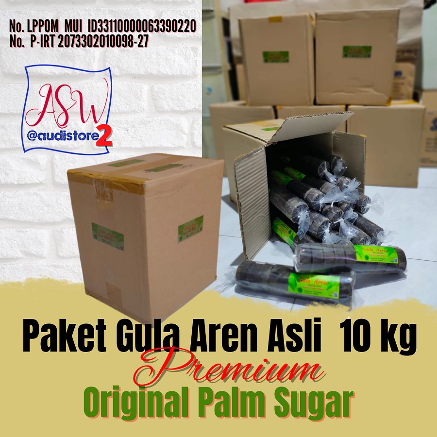 

PAKET GULA AREN PREMIUM 10 kg (Palm Sugar Original)