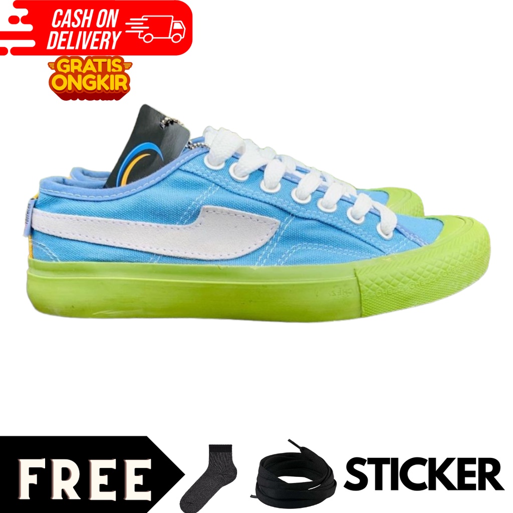 ORIGINAL BRAND SEPATU CHEZZ OCEAN GREEN PRIA/WANITA