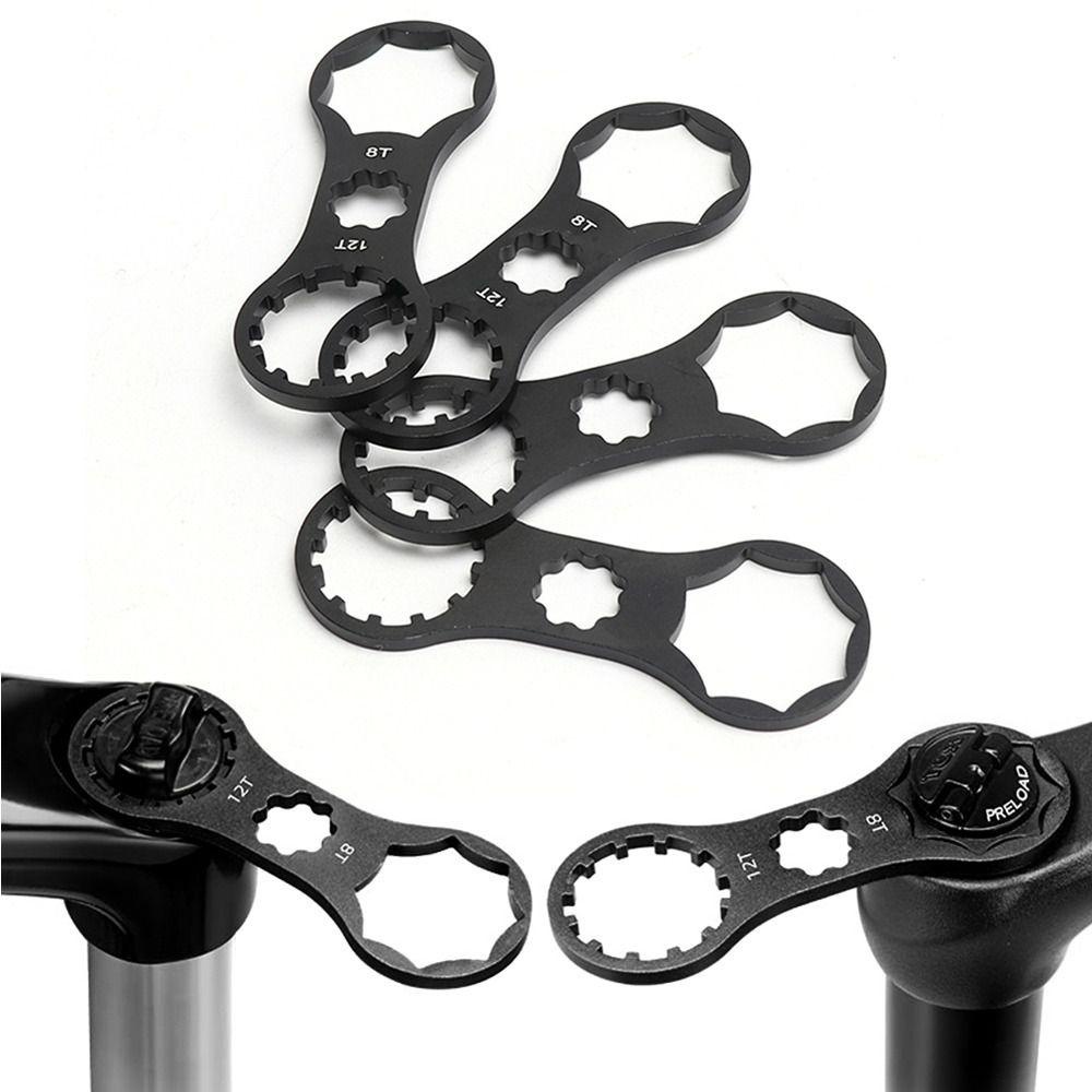 Lanfy Garpu Bahu Kunci Pas Untuk Suntour XCR XCT XCM RST Aluminium Alloy Repair Wrench Alat Bongkar Pasang Aksesoris Bersepeda Alat Pelepas